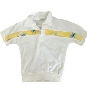 Vintage Sears terry cloth cabana shirt